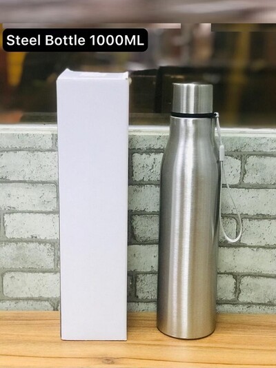 Sports Stainless Steel Water Bottle - 1000ml
